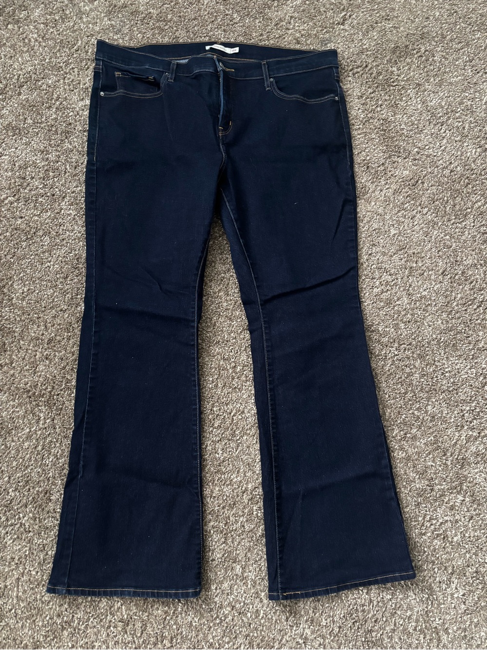 Levi's Women's Dark Navy Flare Jeans